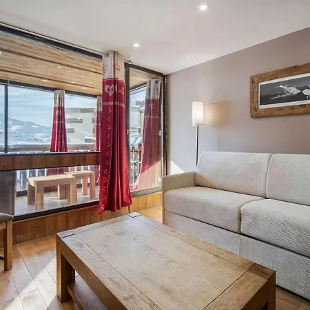 Bright Alpine Flat With Mountain Views - Le Serac Daire Val Thorens