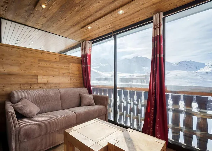 In And Out Bright Alpine Flat With Mountain Views * Val Thorens