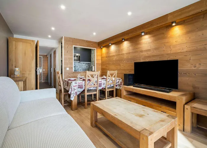 Bright Alpine Flat With Mountain Views - Le Serac Val Thorens